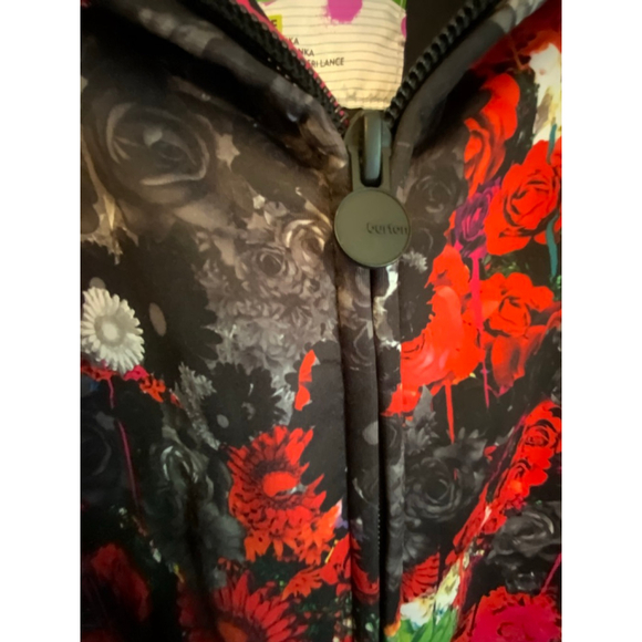 Burton Black Full Zip Hoodie Size Small - Picture 5 of 7